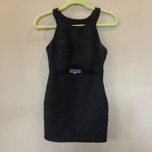 Black & Silver Mini Cocktail dress from BCBG